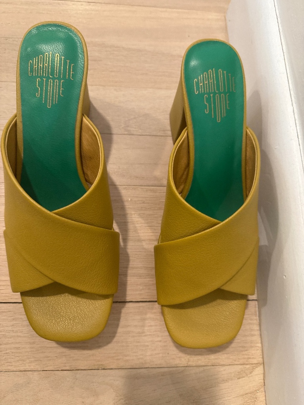 Charlotte Stone platform sandals